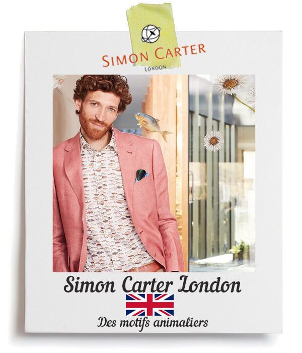 Chemises originales SIMON CARTER LONDON